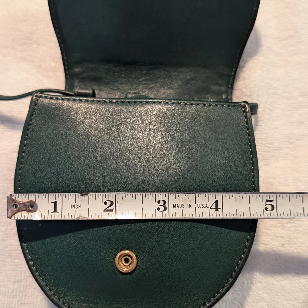 Coach‎ Dark Green Mini Crossbody Bag